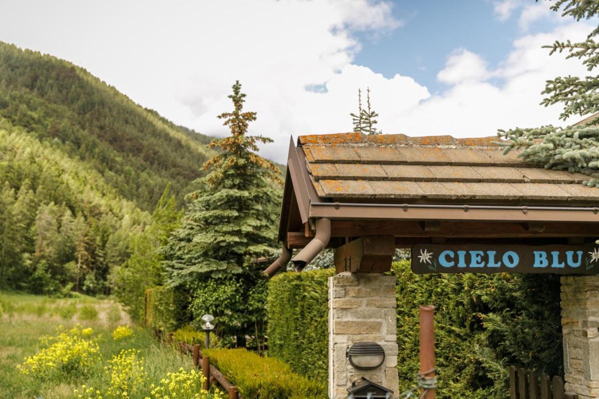Villa Cielo Blu Casa Alpina Vialattea Oulx Exterior foto
